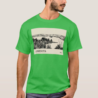 T-shirt Minnesota États-Unis 1