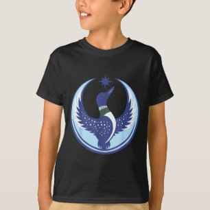 T-shirt Minnesota fou fou nouveau drapeau de l'État mn