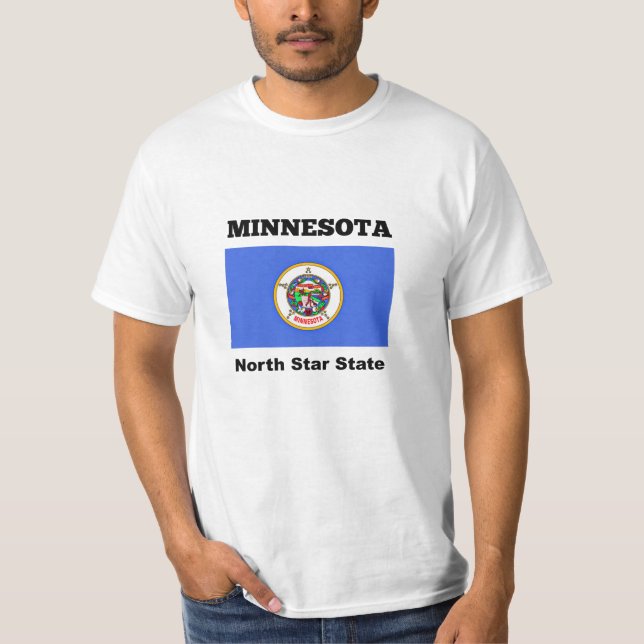 T-shirt Minnesota, North Star State (Devant)