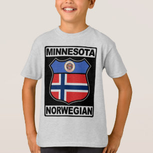 T-shirt Minnesota Norwegian American Tee