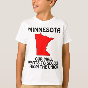 T-shirt Minnesota - Notre centre commercial veut faire séc