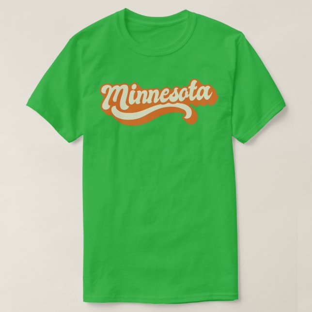 T-shirt Minnesota Retro (Design devant)