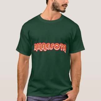 T-shirt Minnesota rétro les années 70 design vintage avec