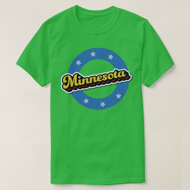 T-shirt Minnesota vintage (Design devant)