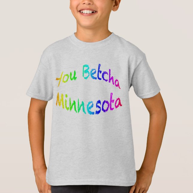 T-shirt Minnesota, vous pouvez parier kt (Devant)