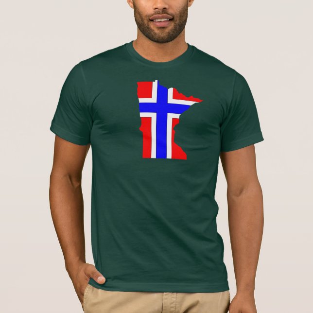 T-shirt Minnesotan norvégien (Devant)