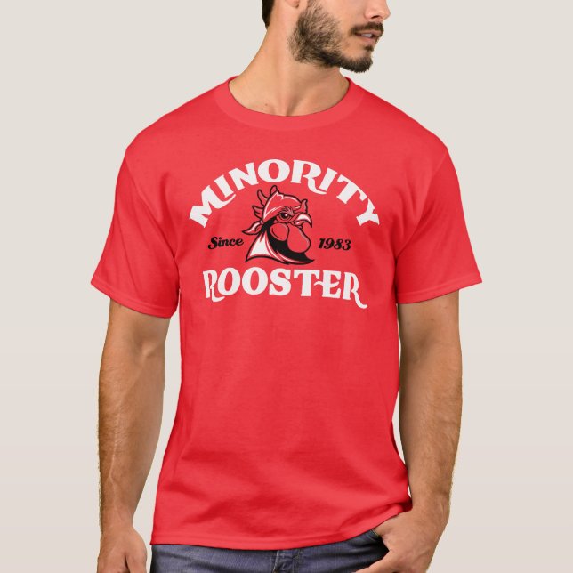 T-shirt Minorité-Coq (Devant)