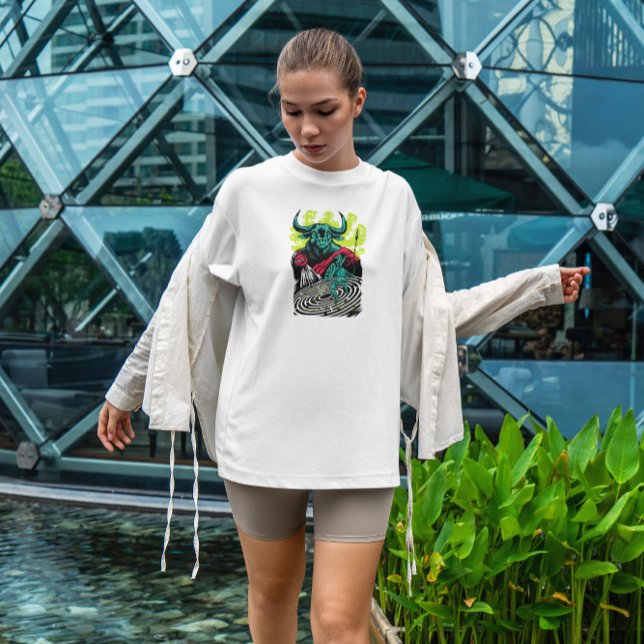 T-shirt Minotaure Monster Mythique Grèce (Créateur téléchargé)