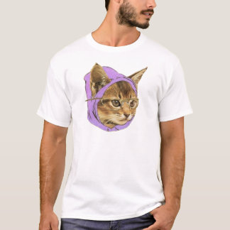 T-shirt Minou de hippie