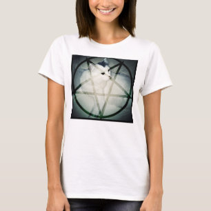 T-shirt minou satanique