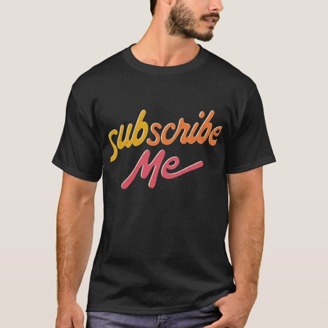 T-shirt m'inscrire (Devant)