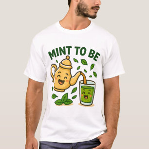 T-shirt Mint to Be – Funny Moroccan Tea Cartoon