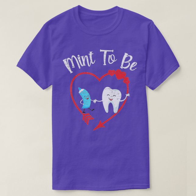 T-shirt Mint To Be Tooth Fairy Dental Assistant Student Hy (Design devant)