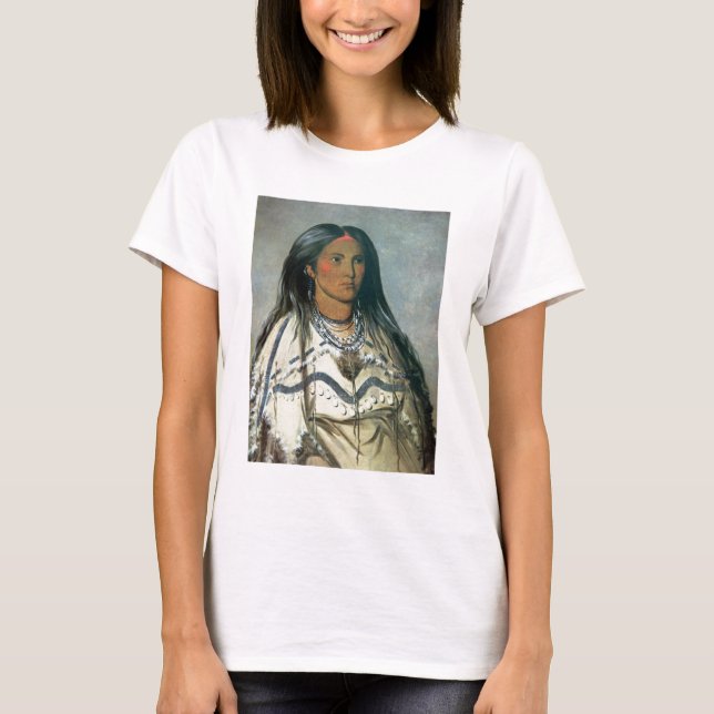 T-shirt 'Mint', une indienne mandane, 1832 (litho couleur) (Devant)