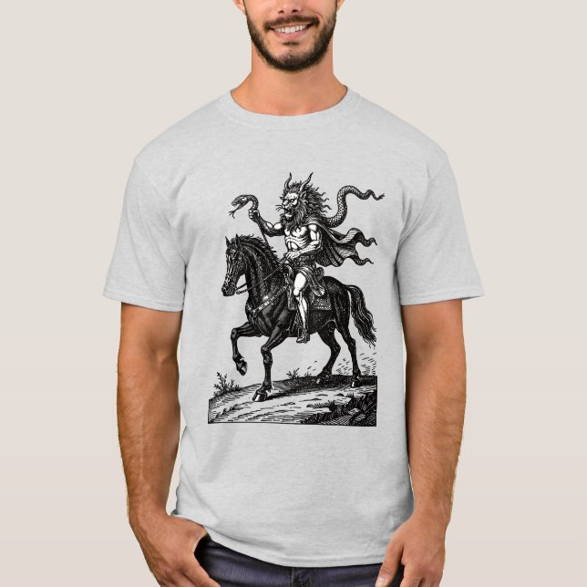 T-shirt Minuit Earl Ascendant (Devant)