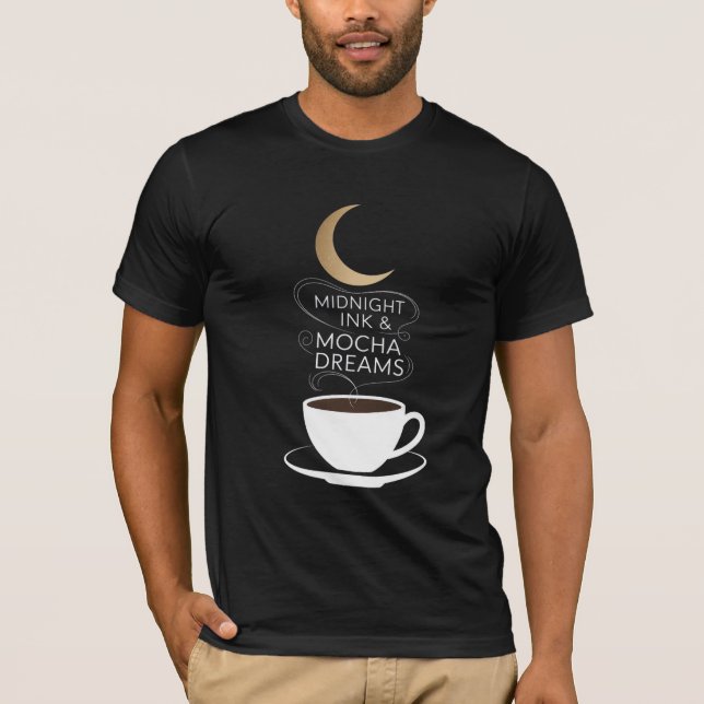 T-shirt Minuit Enk & Mocha Dreams (Devant)