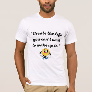 T-shirt Minuscule art Abstrait