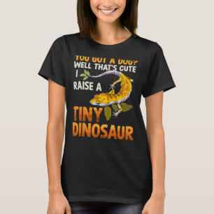 T-shirt Minuscule Dinosaure Cute Lizard Reptile Gecko Enfa