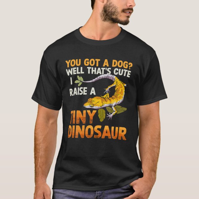 T-shirt Minuscule Dinosaure Cute Lizard Reptile Gecko Love (Devant)