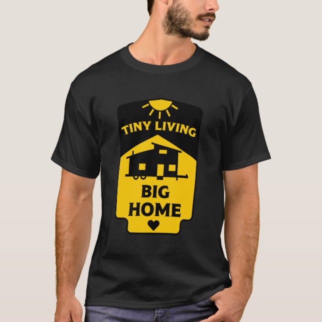 T-shirt Minuscule Maison - Minuscules Maisons (Devant)