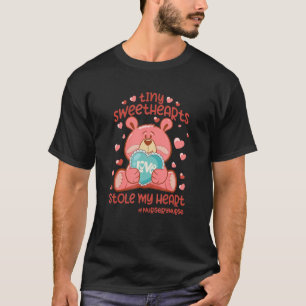 T-shirt Minuscule Sweathearts Stocke My Heart Nursey Nurse