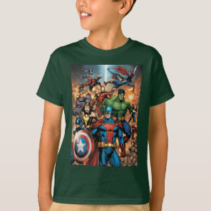 T-shirt "Minuscules héros, grandes aventures : Marvel Mayh