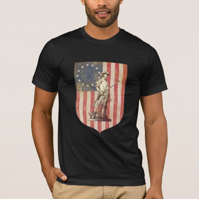 T-shirt Minuteman d'accord (Devant)