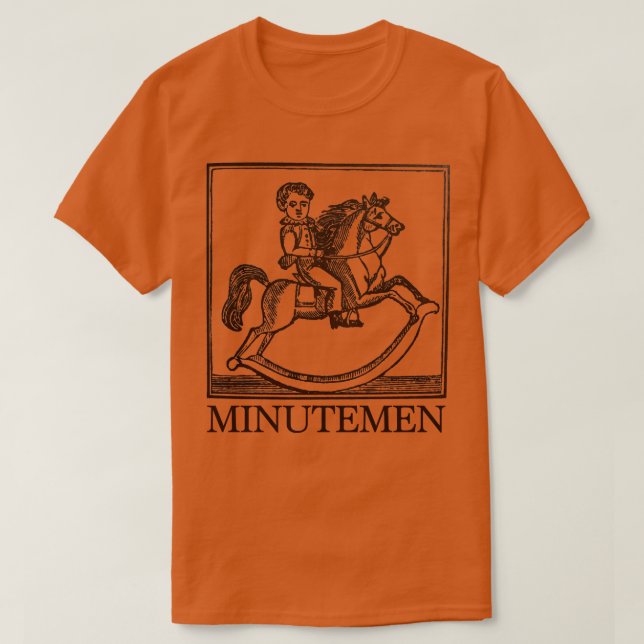 T-shirt Minutemen Visuaux Vintages (Design devant)