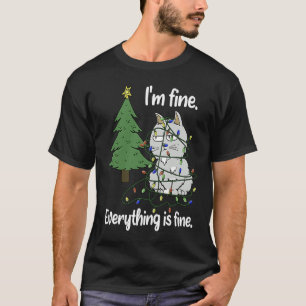 T-shirt Mir Geht Es Gut Tangled Chat En Fée De Noël