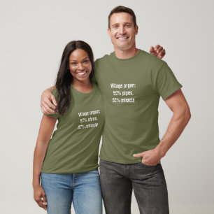 T-shirt Miracle de l'orgue de village