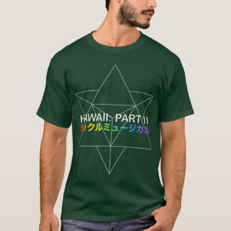 T-shirt Miracle Musical Hawaii Partie II Noir