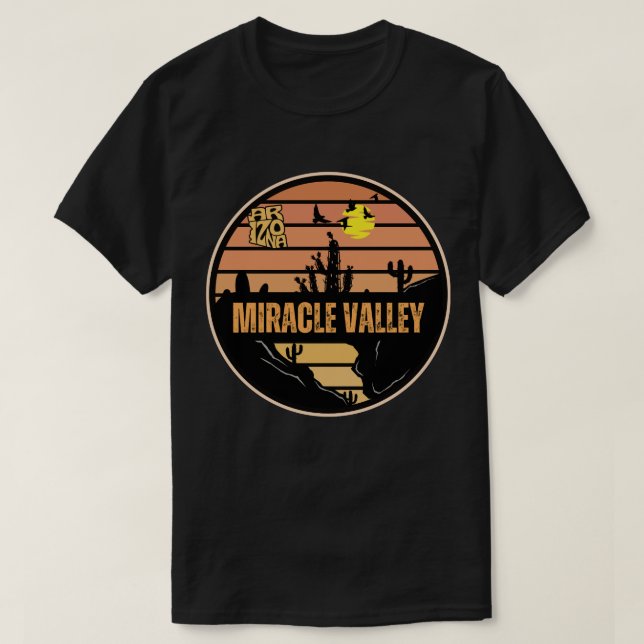 T-shirt Miracle Valley, Arizona (Design devant)
