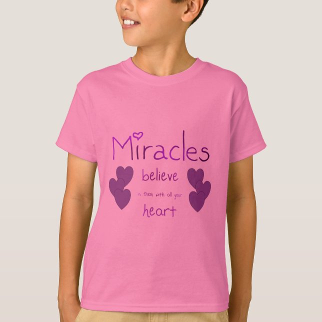 T-shirt Miracles (Devant)