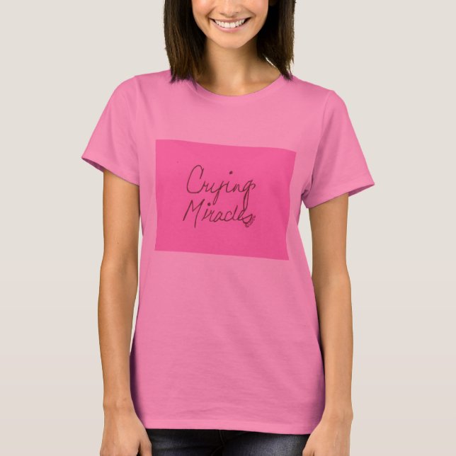 T-shirt miracles pleurants (Devant)