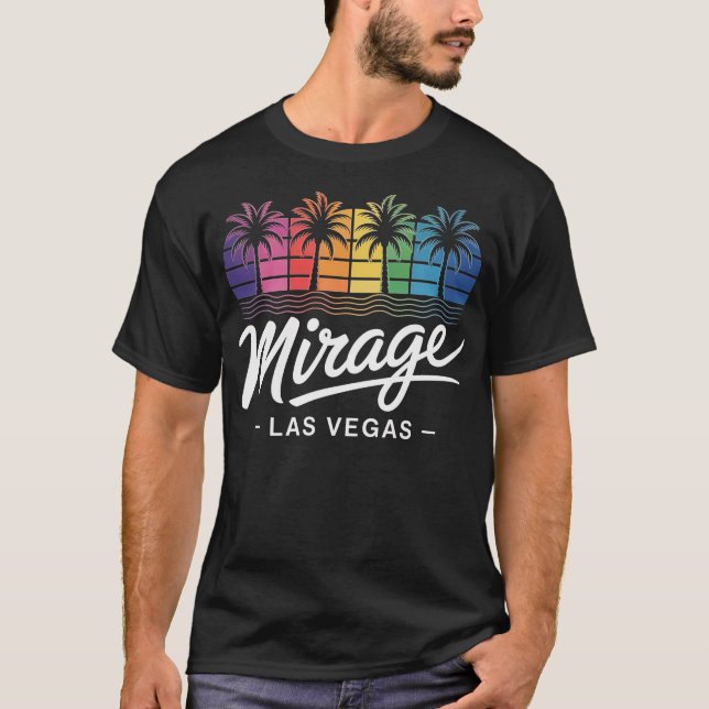 T-shirt Mirage 90s Vintage Las Vegas (Devant)