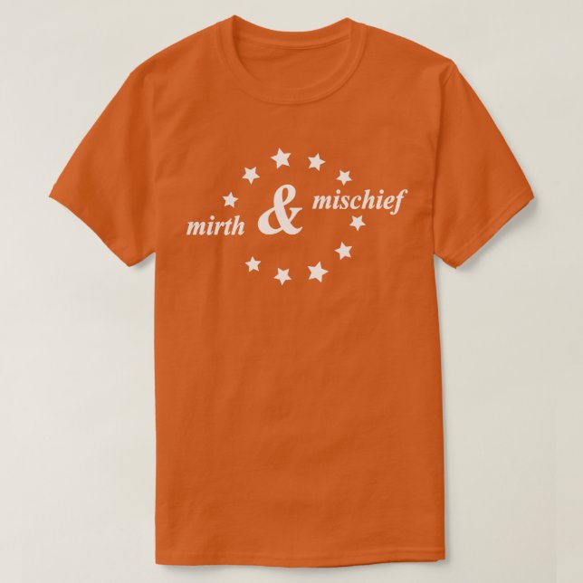 T-shirt mirage et méfait (Design devant)