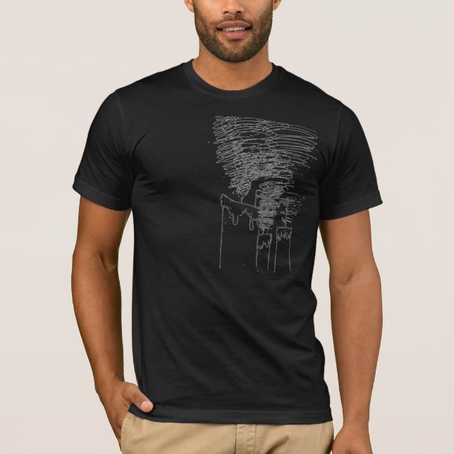 T-shirt "Mire" la pièce en t graphique (Devant)