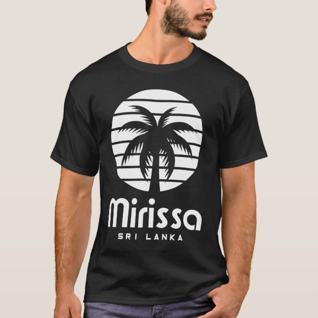 T-shirt Mirissa Sri Lanka (Devant)