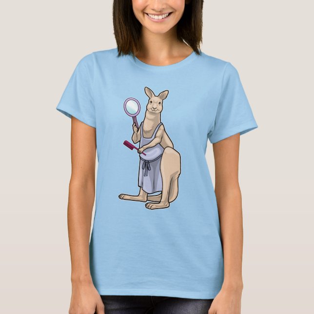 T-shirt Miroir de coiffeur Kangaroo (Devant)
