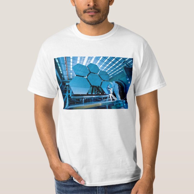 T-shirt Miroir de télescope spatial de James Webb (Devant)
