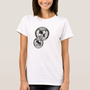T-shirt Miroir-Disco-Ball