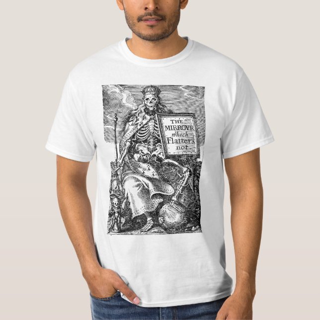 T-shirt Miroir qui flatte pas la pièce en t de valeur (Devant)