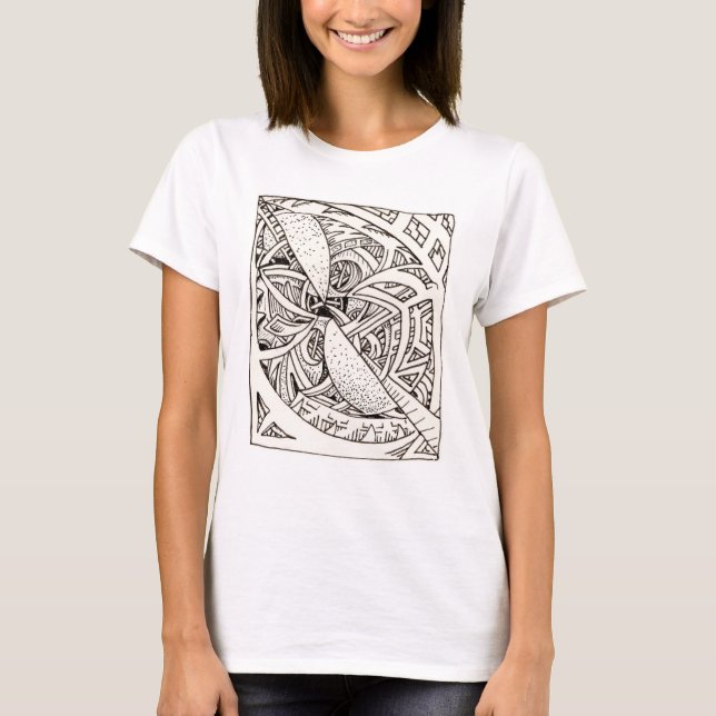 T-shirt Mis-épissé, par Brian Benson (Devant)