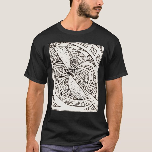 T-shirt Mis-épissé, par Brian Benson (Devant)