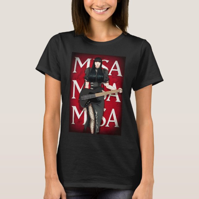 T-shirt Misa de Band Maid (Devant)