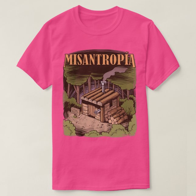 T-shirt Misanthropie (Design devant)