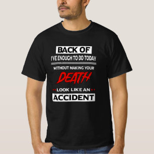 T-shirt Misantrop dit que l'homme drôle Hesser anti-socia