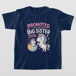 T-shirt Mise à niveau Grande Sœur 2026 – Édition Licorne M