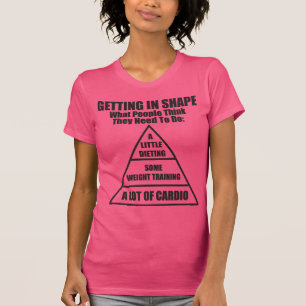 T-shirt Mise en forme - Pyramide