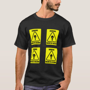 T-shirt Mise en garde Sticker SCP Foundation